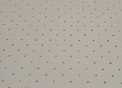 Headlining PVC White Perforated
