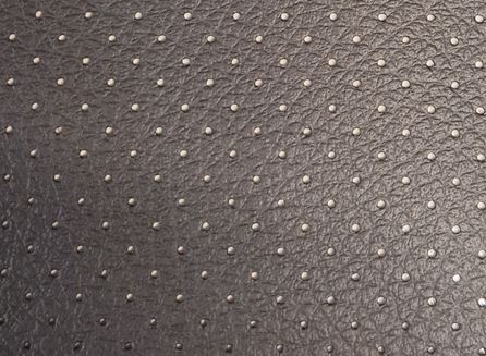 VW Black Vinyl Perforated