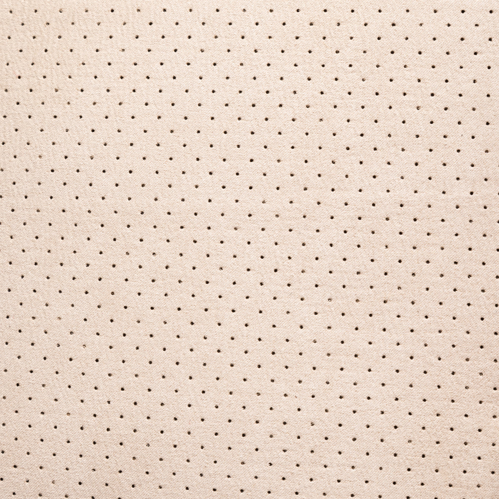 E-Suede Perforated Cream
