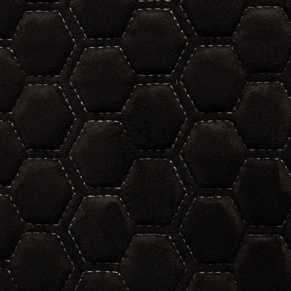 Sir Pattern - Anthracite with Light Grey Stitching - SUEDE